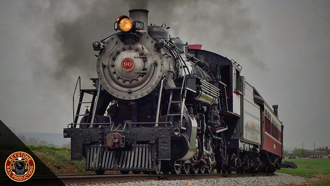 Strasburg Rail Road 90: The Decapod's Springtime Return (4K)