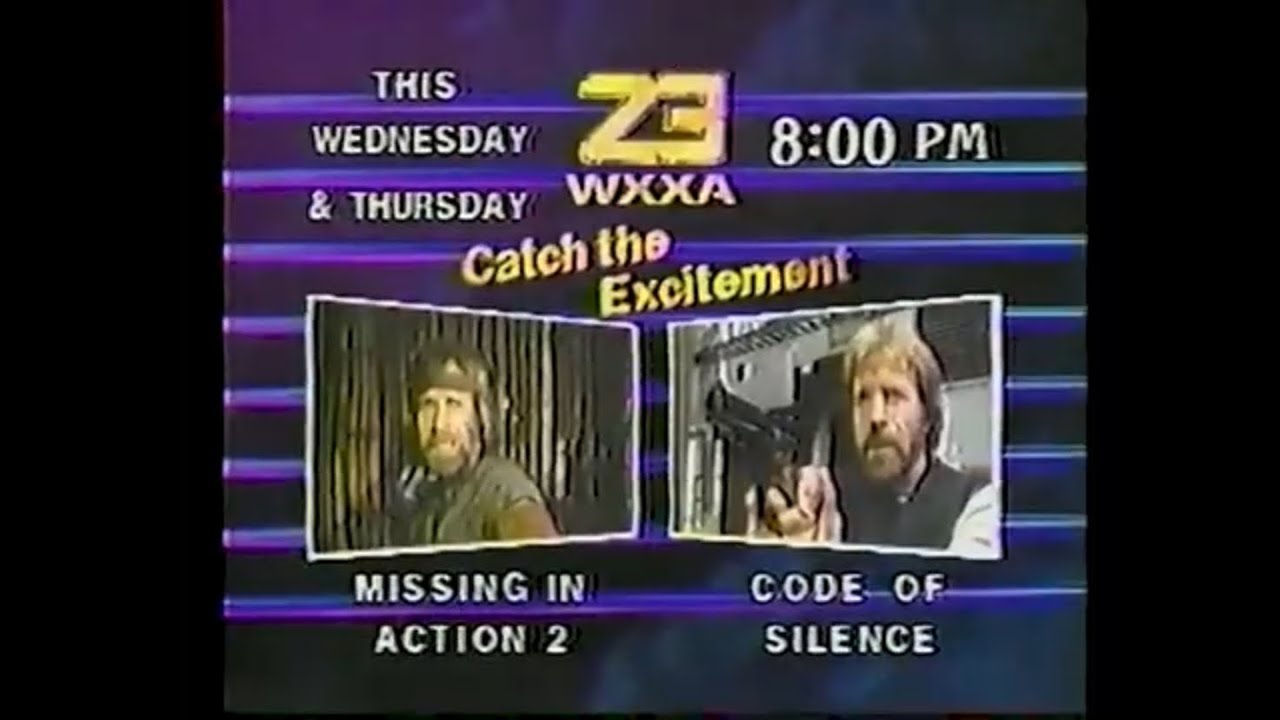 WXXA Commercial Breaks (November 1, 1987)