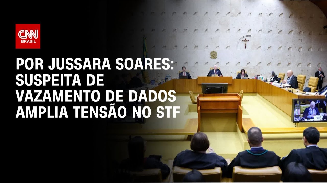 Análise: Suspeita de vazamento de dados amplia tensão no STF | BASTIDORES CNN