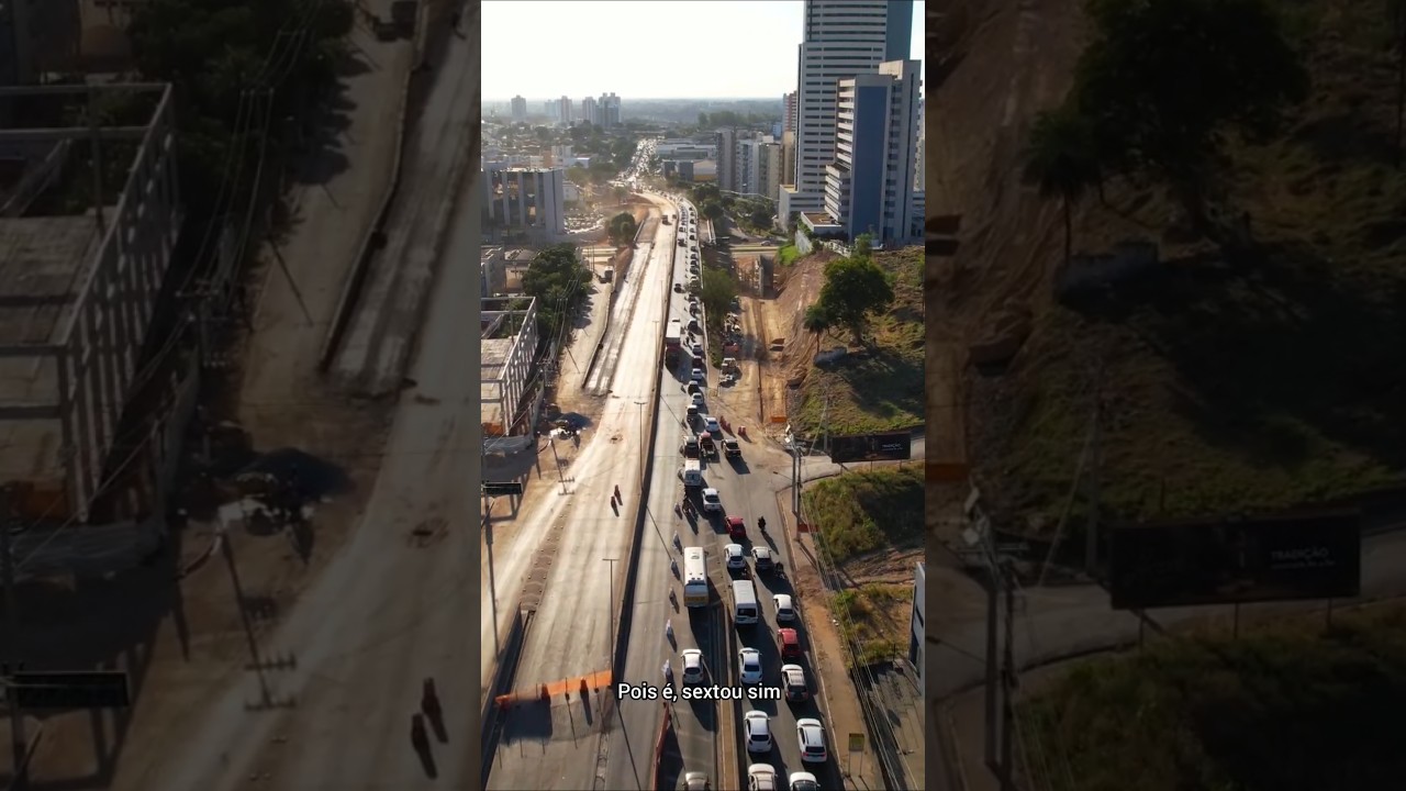 Luana se antecipou, obras do Complexo Vi&aacute;rio da Miguel Sutil em Cuiab&aacute;-MT #jcb #cuiabamt #agro