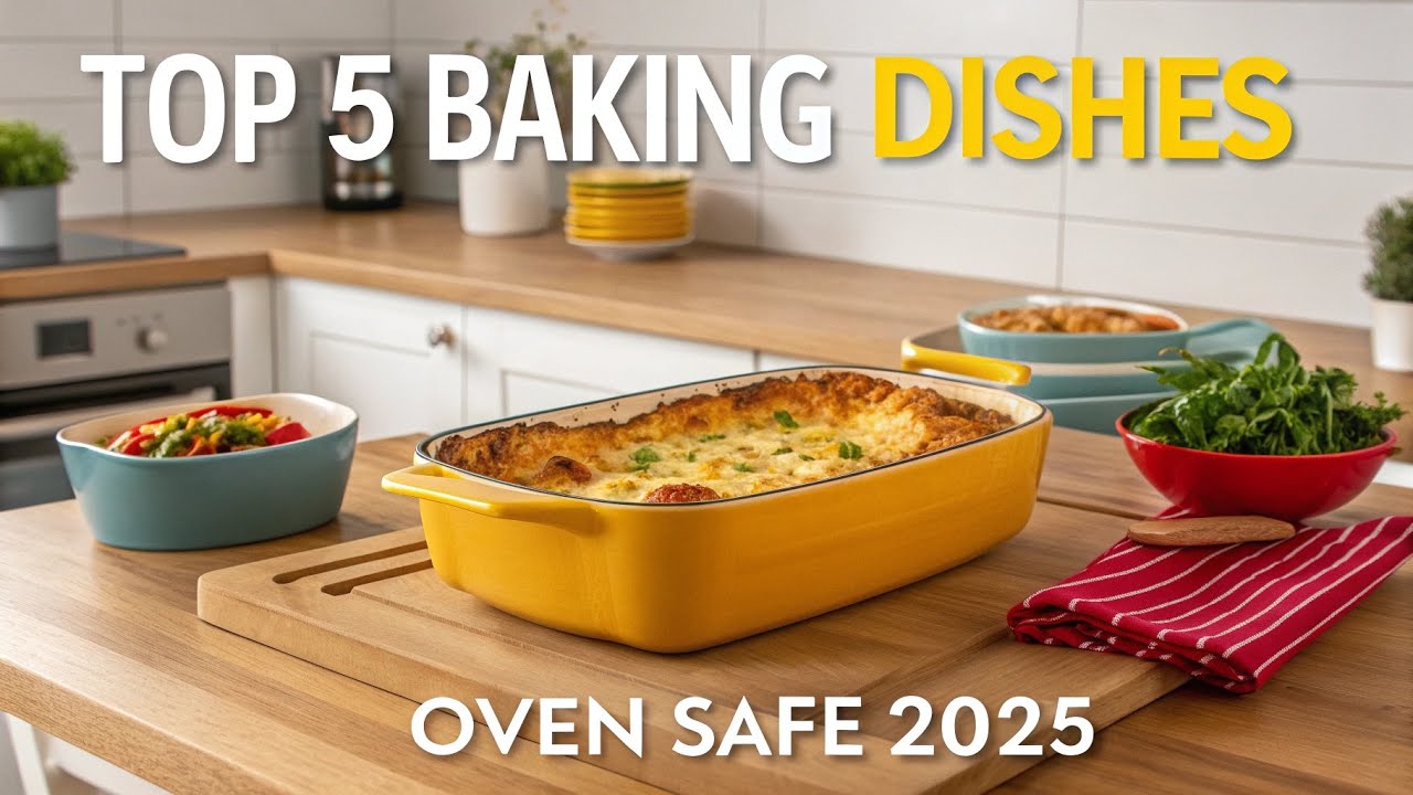 **Top 5 Best Oven Safe Baking Dishes of 2025 🍲 | Durable, Stylish & Versatile!