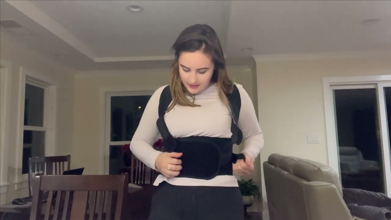 2-in-1 Back Brace and Posture Corrector