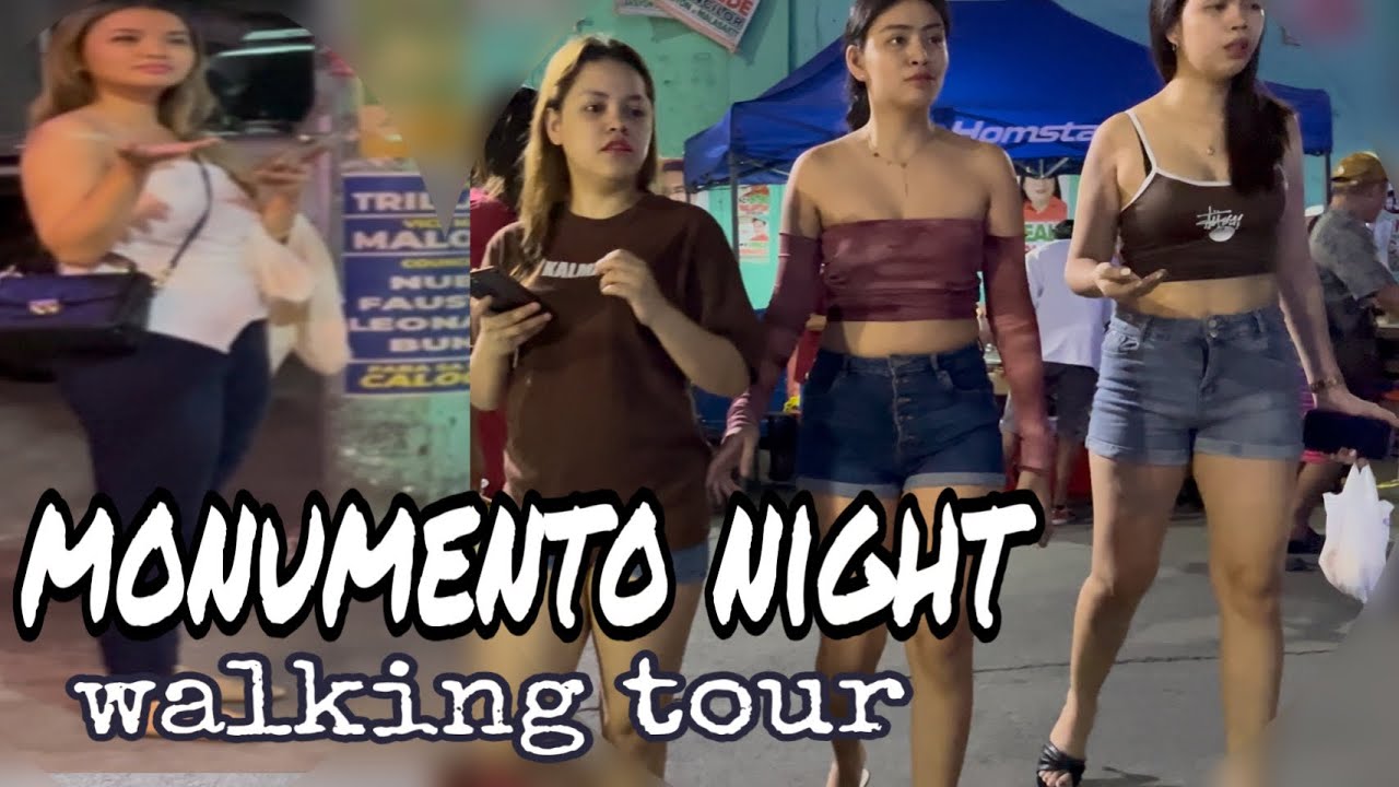 MONUMENTO CALOOCAN CITY |4k |WALKING TOUR AT NIGHT