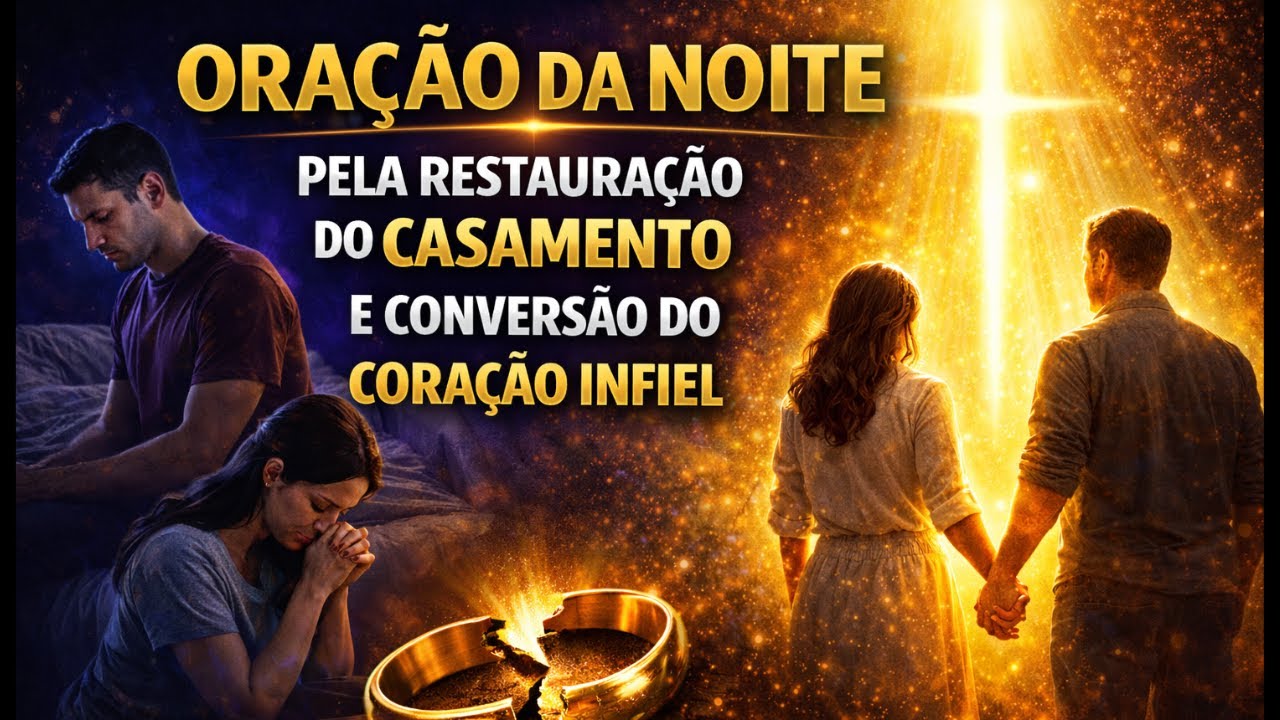 Oração da Noite pela Restauração do Casamento e Conversão do Coração Infiel