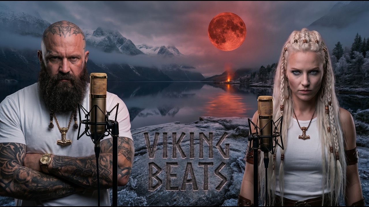 THE MOON THAT BLED | NORDIC RAP BATTLE 🔥⚔️ | VALHALLA CYPHER | DUET | VIKING SONG 🔥