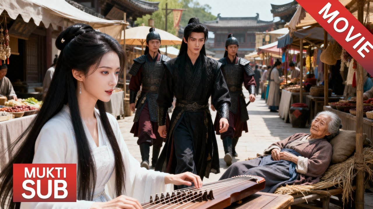 【Movie】王爺30年沒碰過女人，卻對這個當街賣唱的女孩一見鍾情！！#袁姗姗  #陆毅  #宫锁连城