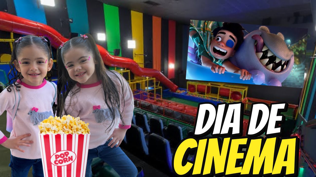 DIA DE CINEMA - COM MICA E MANU 