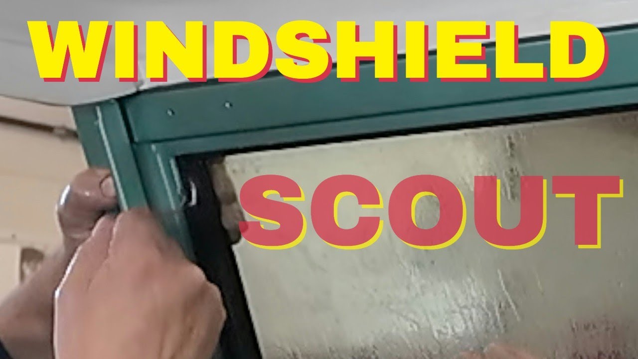 Scout Restoration Yukon: Windshield Installation. Bonus: Wiper Drives.