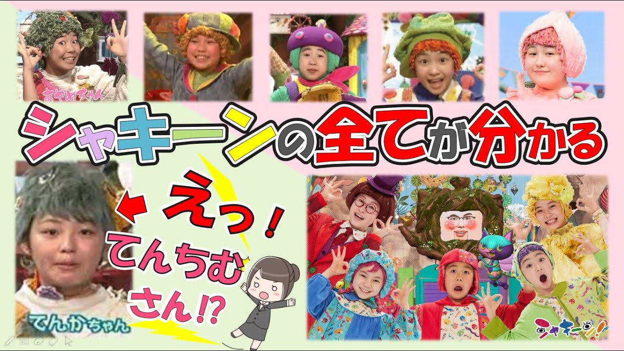 🔍レポート🔍【2021年度版】シャキーン！徹底調査🖊📓初代のてんかちゃん（てんちむさん）からヒビキ・みち・コーゾーまで（きっずとそだつ！）