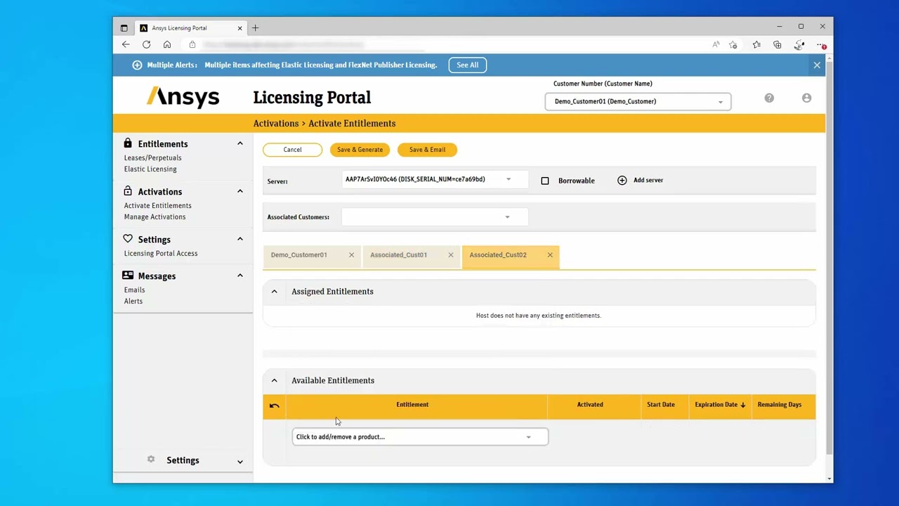 Creating a Combined License File