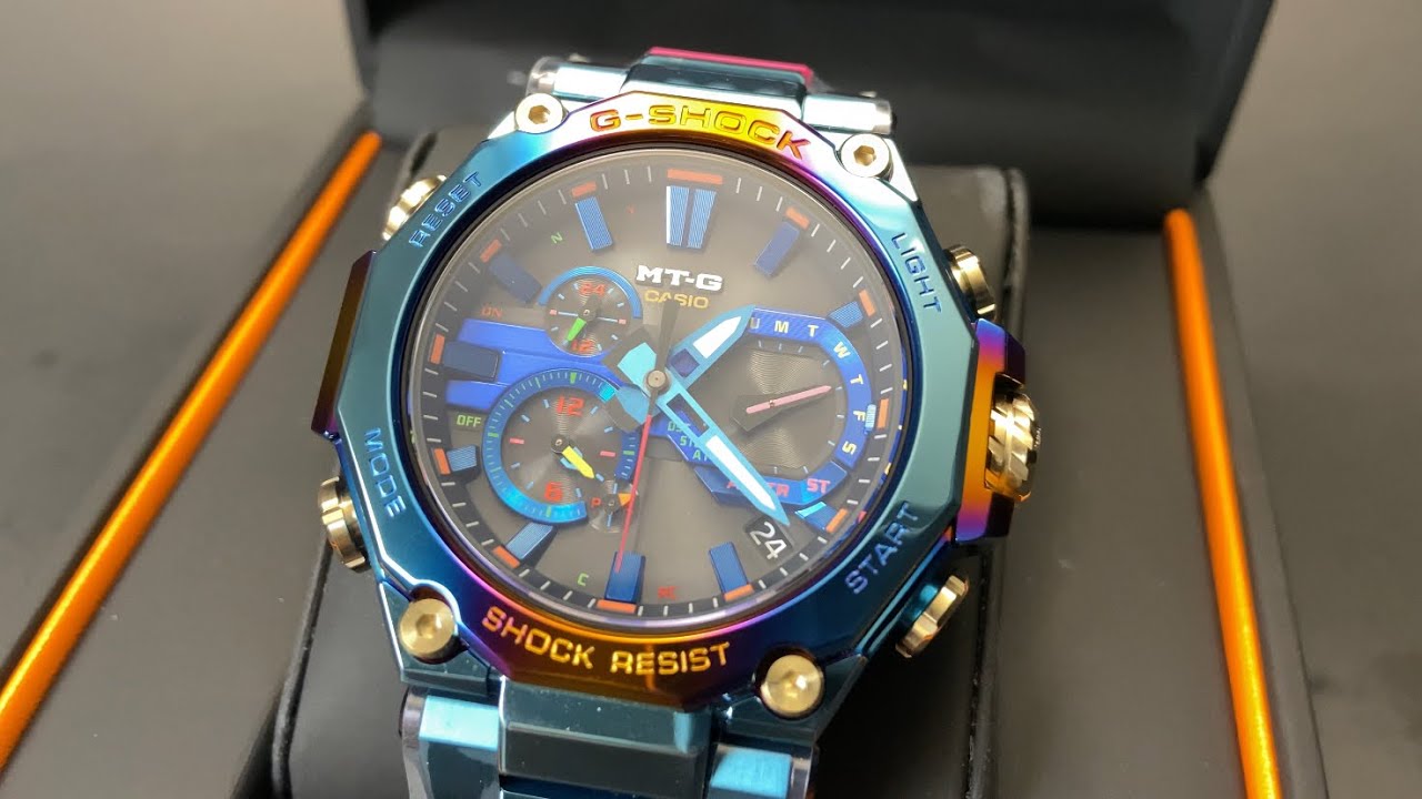 Casio G Shock MT-G Blue Phoenix!