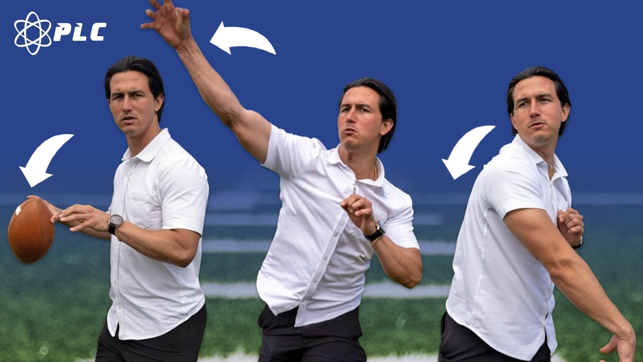 Immediate Improvement In Release When Throwing Football #quarterbackmechanics #howtothrowafootball