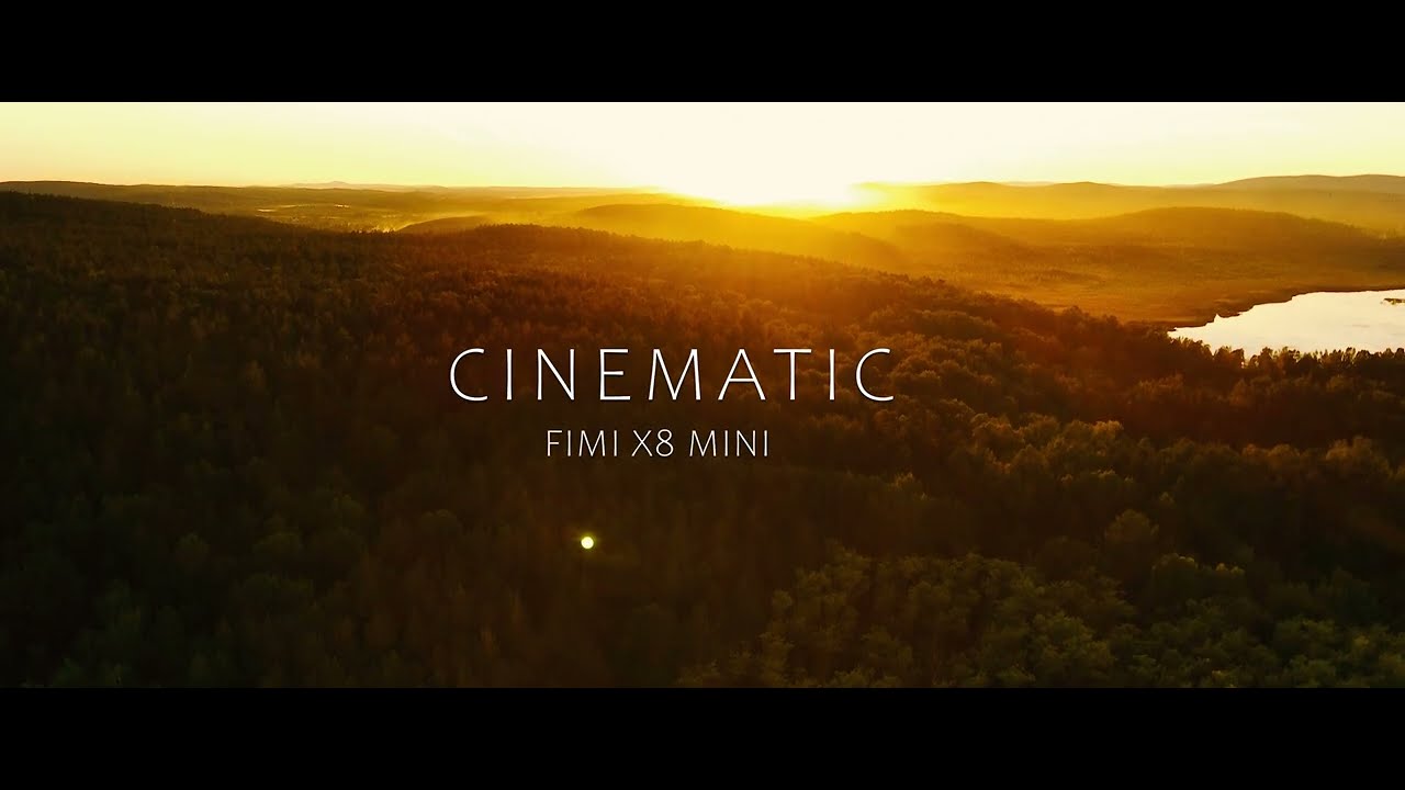 Cinematic video Fimi X8 Mini - Warm Sunset