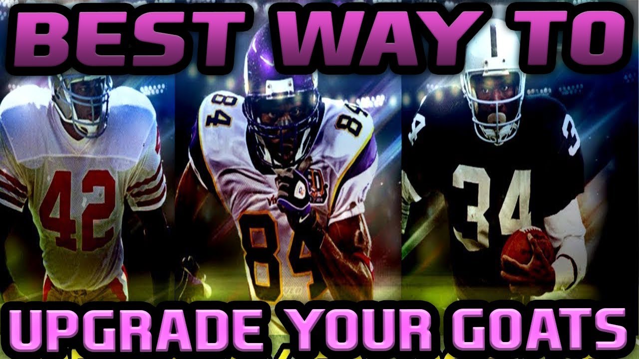 BEST WAY TO UPGRADE GOAT PLAYERS AGAIN | MADDEN 18 ULTIMATE TEAM