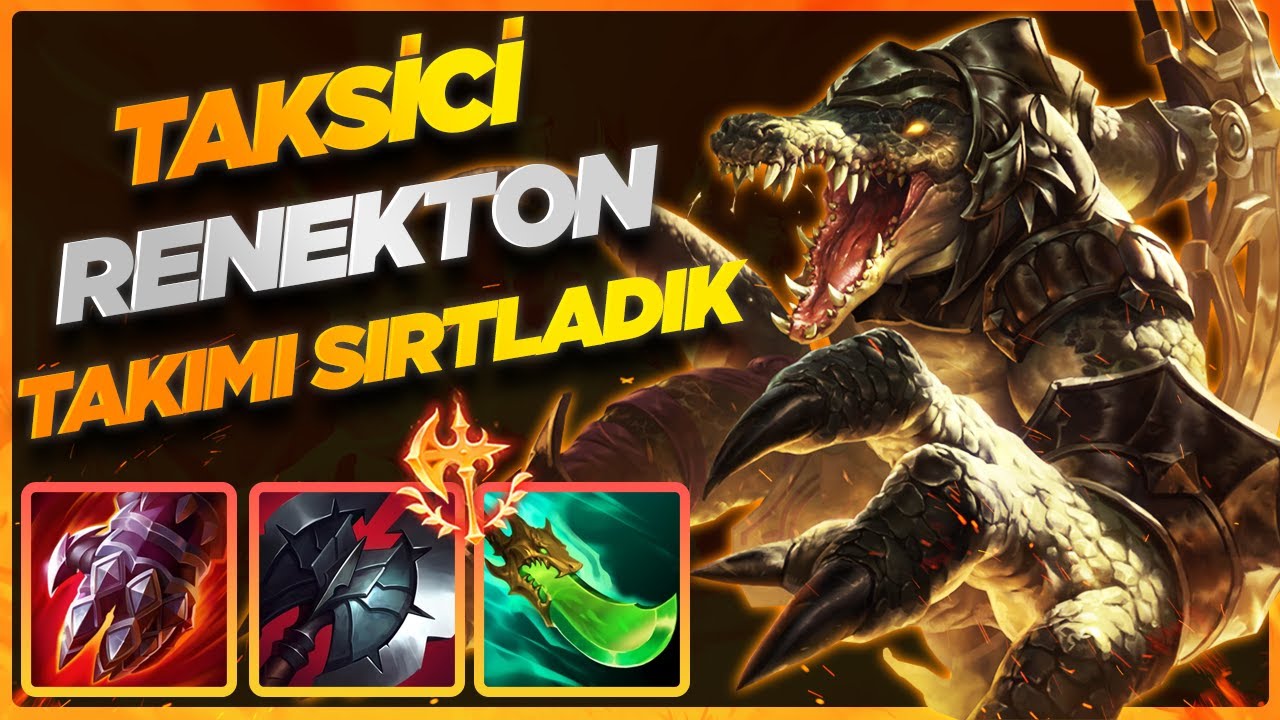 Renekton vs Camille | Tiltekton ile Sırtım Ağrıyor :D