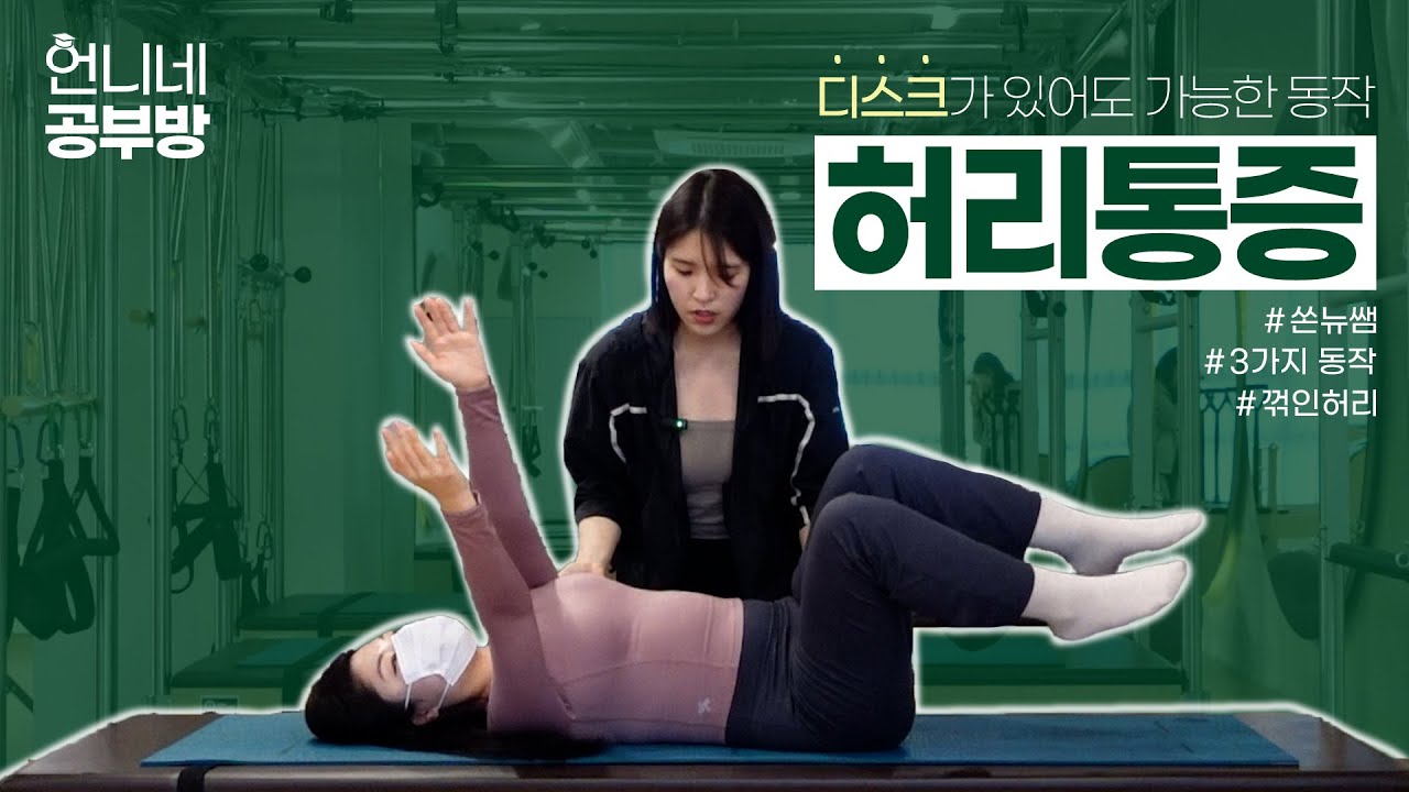 [언니네 찍먹강의] 디스크가 있어도 가능 동작 알아보기! _ 쏜뉴T