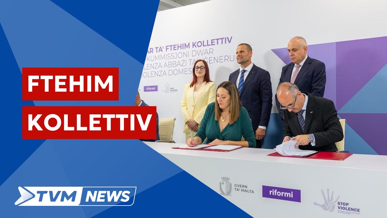Ftehim kollettiv fil-Kummissjoni dwar il-Vjolenza Abbażi tal-Ġeneru u l-Vjolenza Domestika