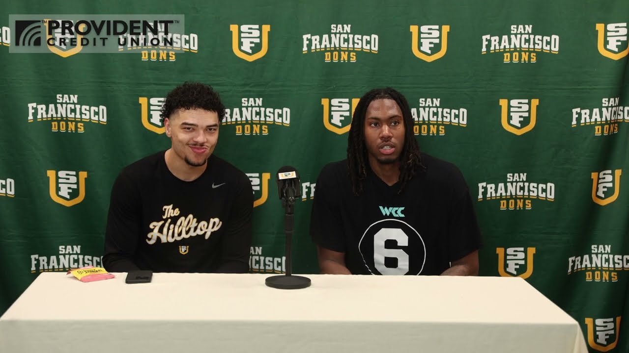 MBB | USF vs. Saint Mary's Postgame w/ Marcus Williams and Carlton Linguard Jr.