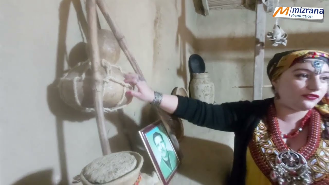 Une très belle maison traditionnelle dans le village d'Azra, en Kabylie