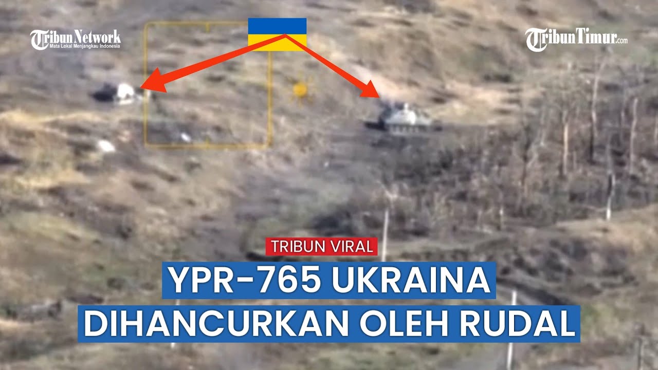 YPR-765 Ukraina Kena Pukulan Drone FPG Hingga Granat RPG Rusia