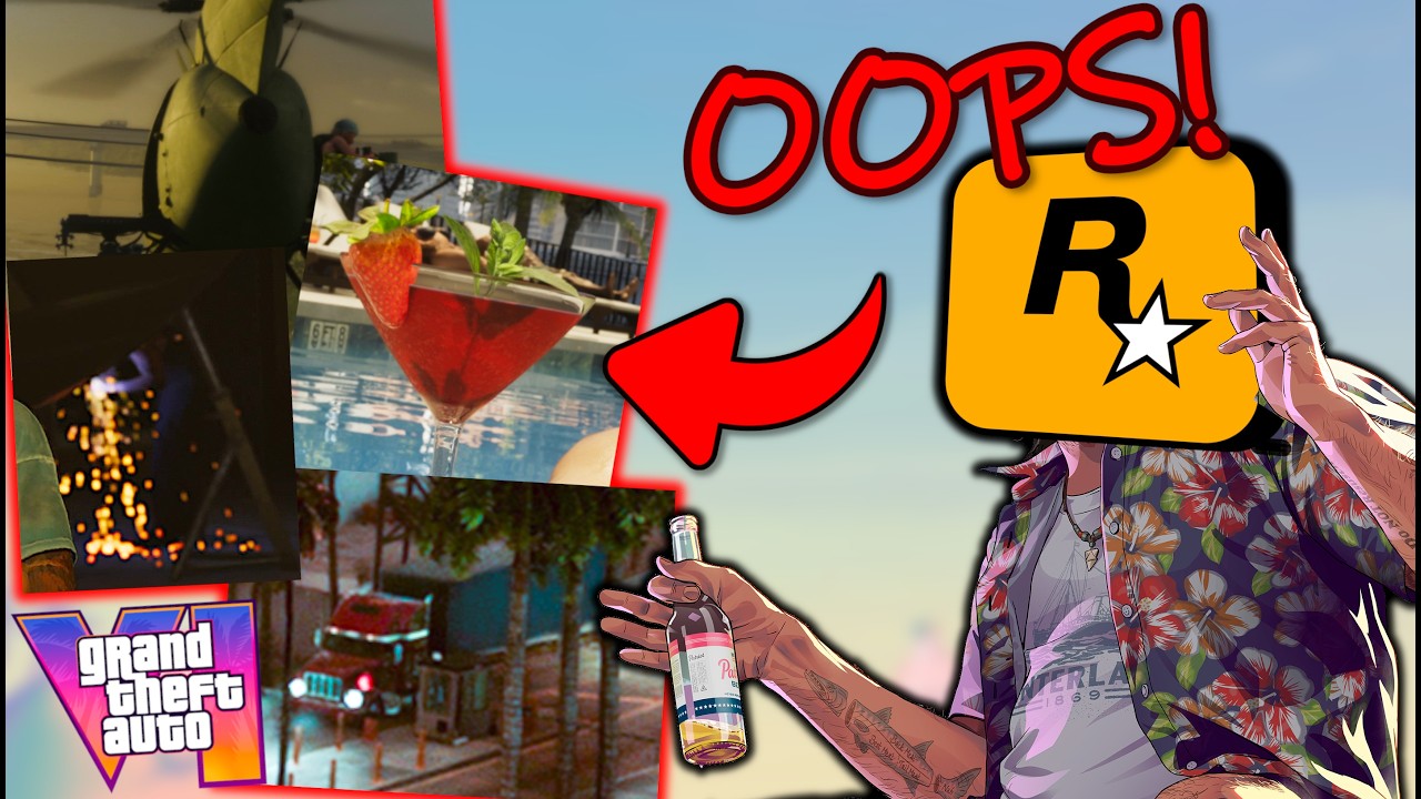 Все ошибки и баги в трейлерах GTA 6