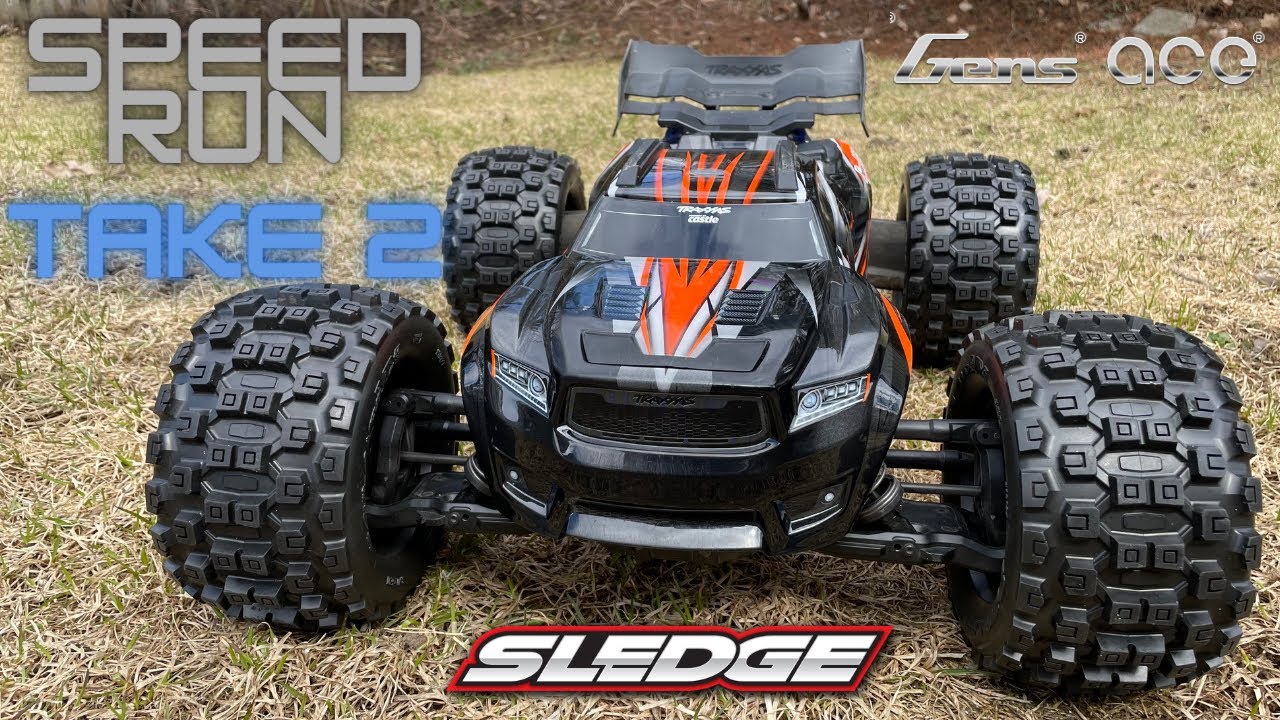 Traxxas Sledge (Speed ​​Run, Hobbywing Max8/2200kv)