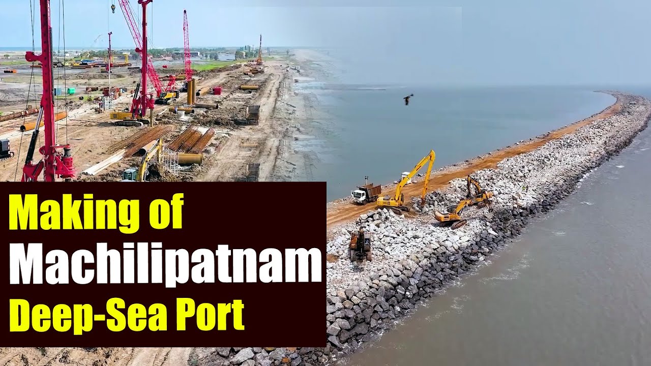The Making of Machilipatnam Deep-Sea Port | Megha Engineering