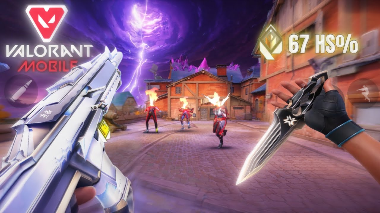 Just a 7 finger JETT in VALORANT MOBILE Ranked 🔥