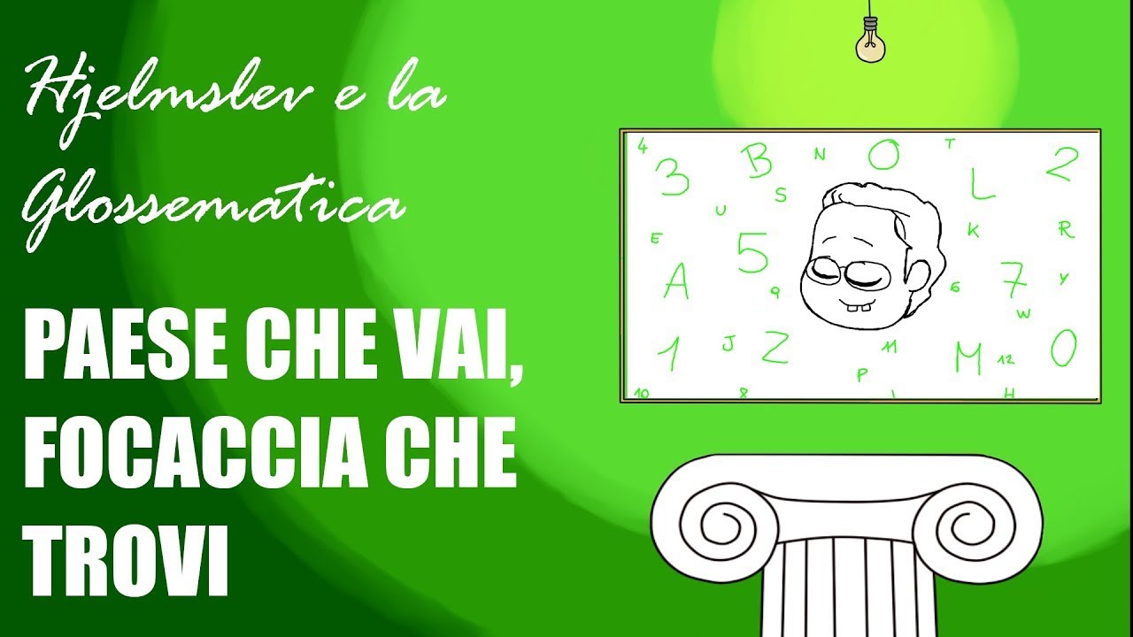 SEMIOTICA | HJELMSLEV E LA GLOSSEMATICA