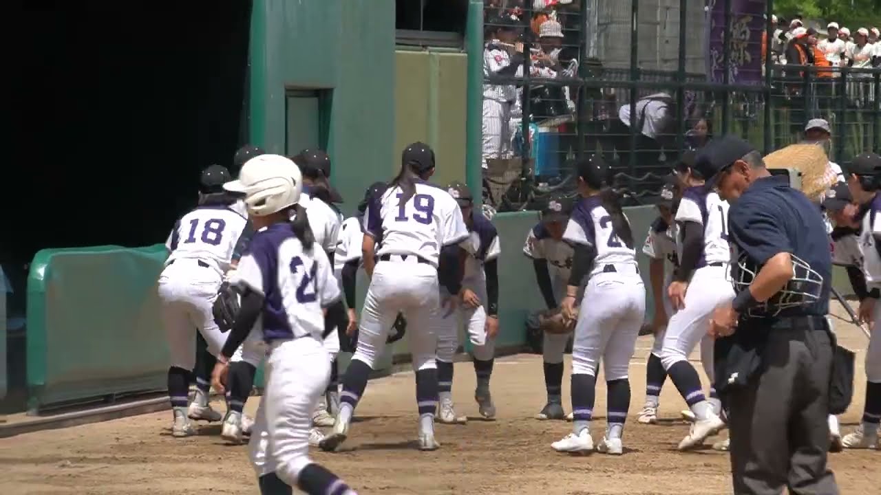 【女子】佐久長聖高校野球部プレー集(準々決勝戦)　2024年(令和6年)