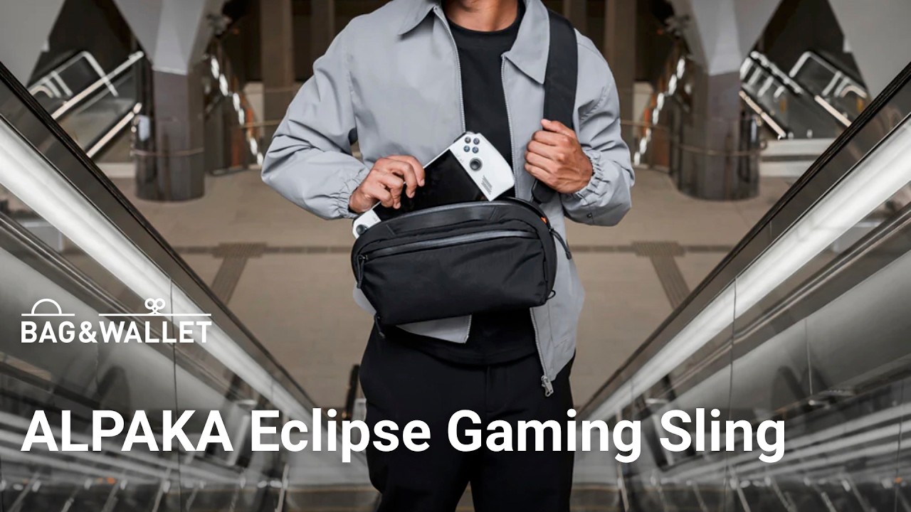 Обзор сумки для игровых консолей ALPAKA Eclipse Gaming Sling