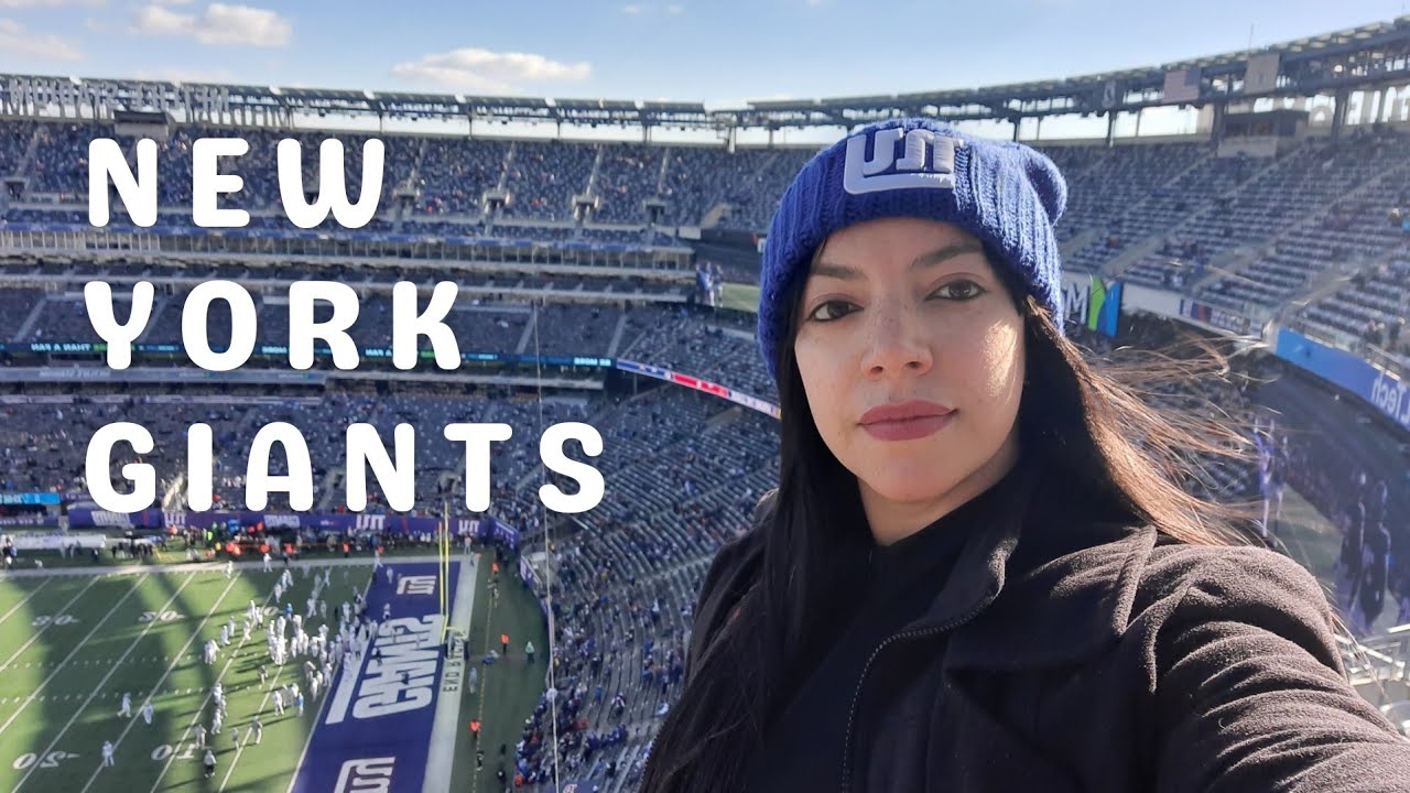 NEW JERSEY VLOG | New York Giants no MetLife Stadium (Como é o jogo de futebol americano?) #giants