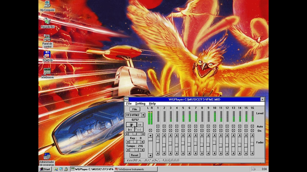 Thunder Force III - Venus Fire (S.S.H. Wingroove Remix)