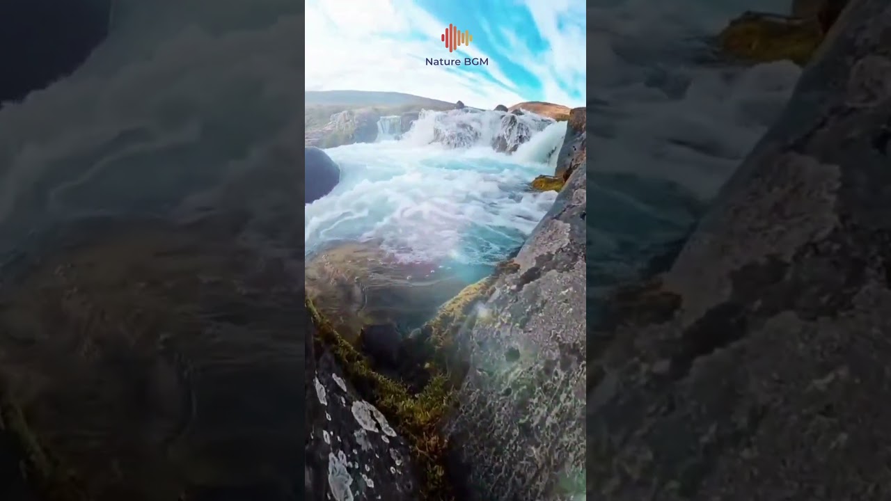Most beautiful Mesmerizing waterfall #watesound #meditation #music #shortsvideo #viral #trending