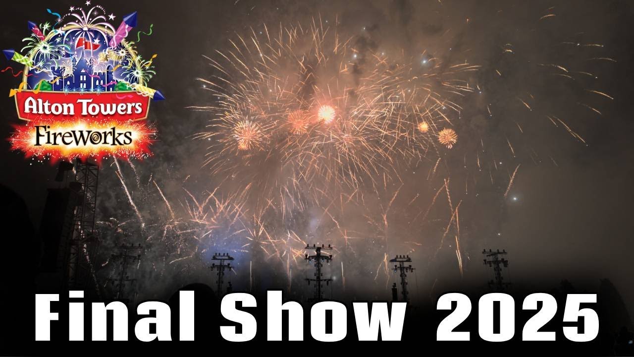 Alton Towers Fireworks SPECTUCLAR | Final Show 2025