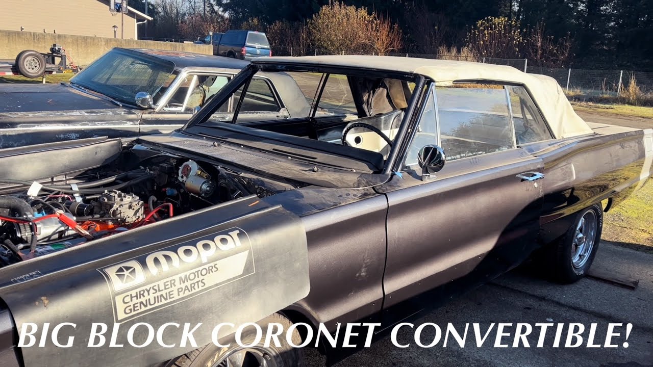 Почему этот новенький Mopar Big Block не заводится? Обновление проекта Dodge Coronet 500 1967 года