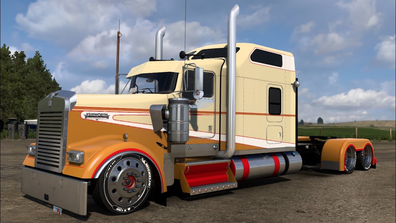 American Truck Simulator / Kenworth W900 Long and Lowered Part 40 / Let's Play