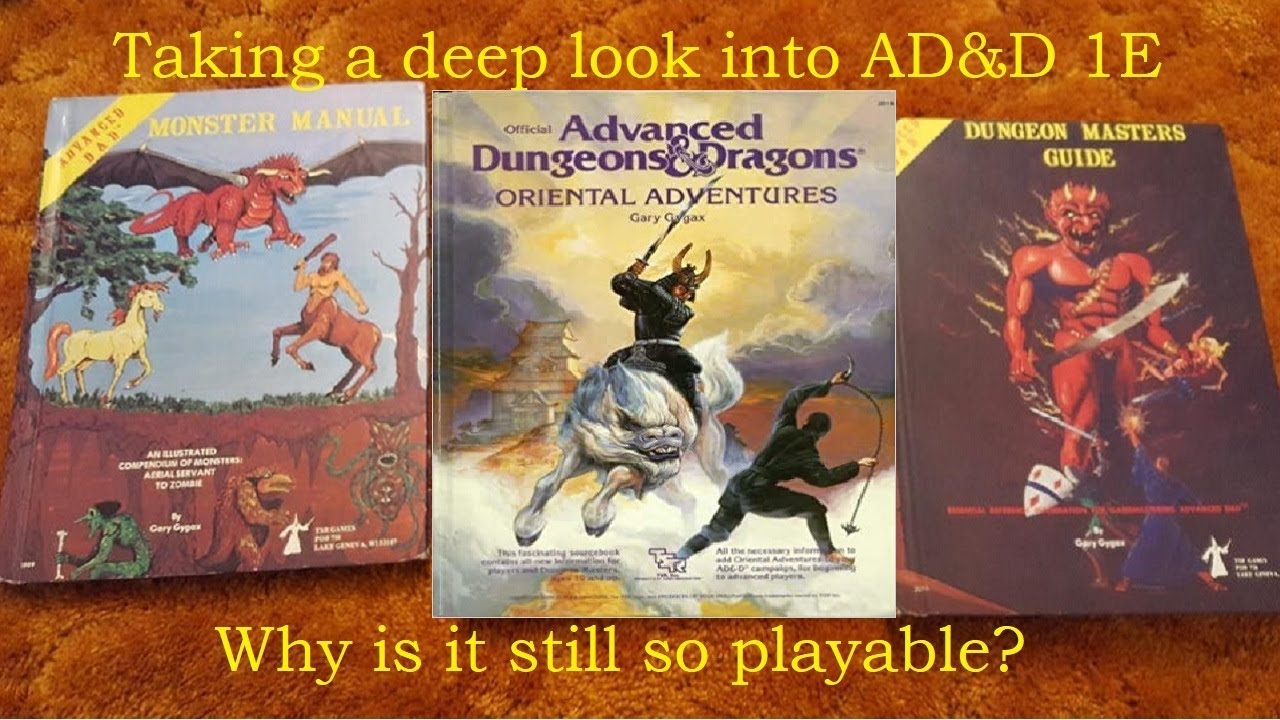 AD&D 1E:  Oriental Adventures, 