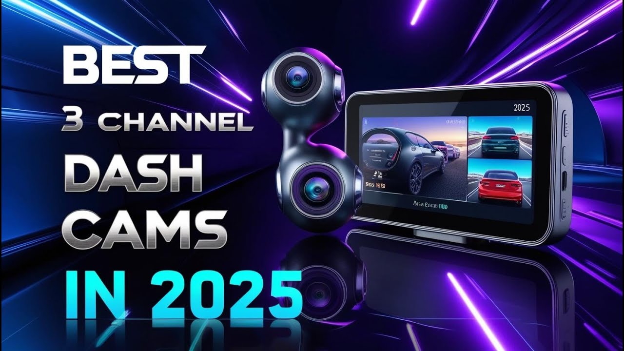 Best 3 Channel Dash Cams In 2025 - Top 5 3 Channel Dash Cams