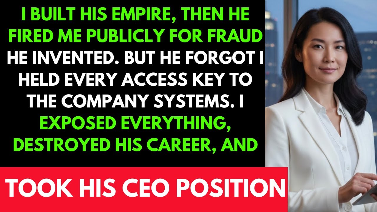 He Fired Me Publicly, The Keys I Gave Him Destroyed His Career