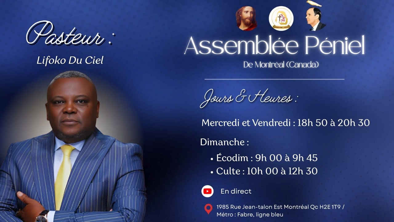 REUNION DU VENDREDI 07 MARS 2026 || ASSEMBLEE PENIEL