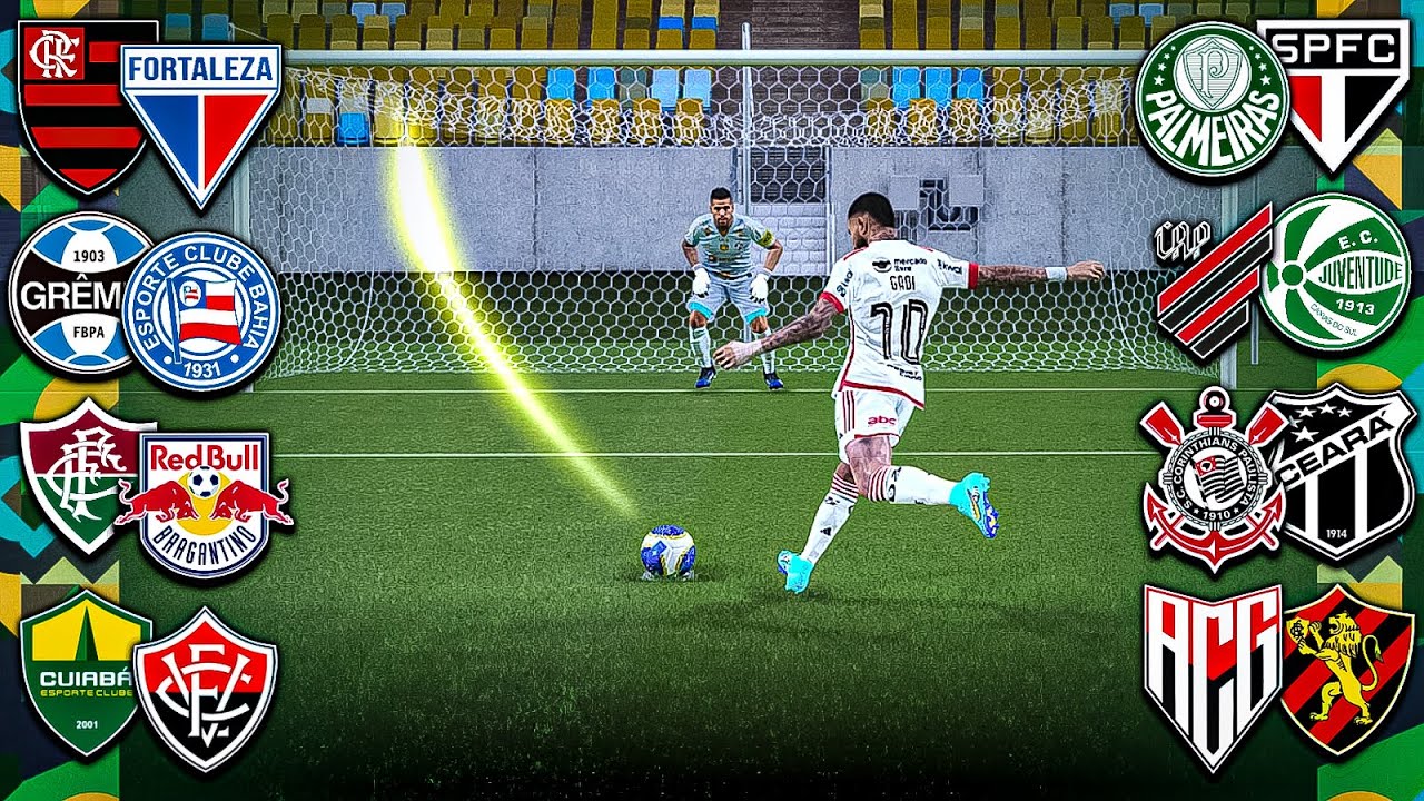 OITAVAS DE FINAIS da COPA do BRASIL 2024 de PÊNALTIS !! EFootball 2024
