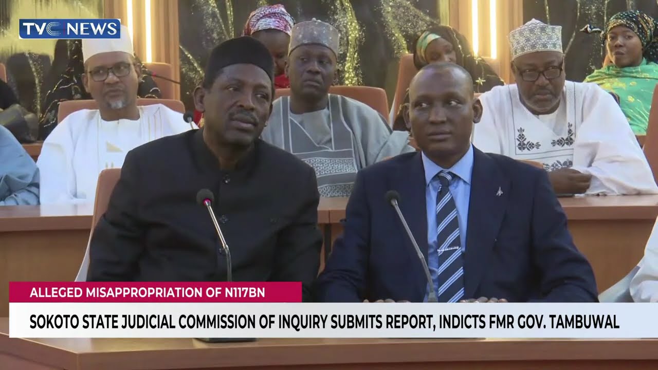 Sokoto Judicial Commission Of Inquiry Submits Report, Indicts Former Gov. Tambuwal