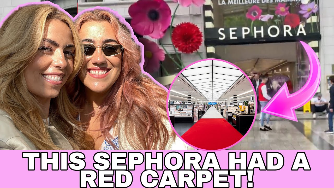 We Went to the Flagship Sephora in Paris on the Champs-Élysées…IT WAS MASSIVE!💄