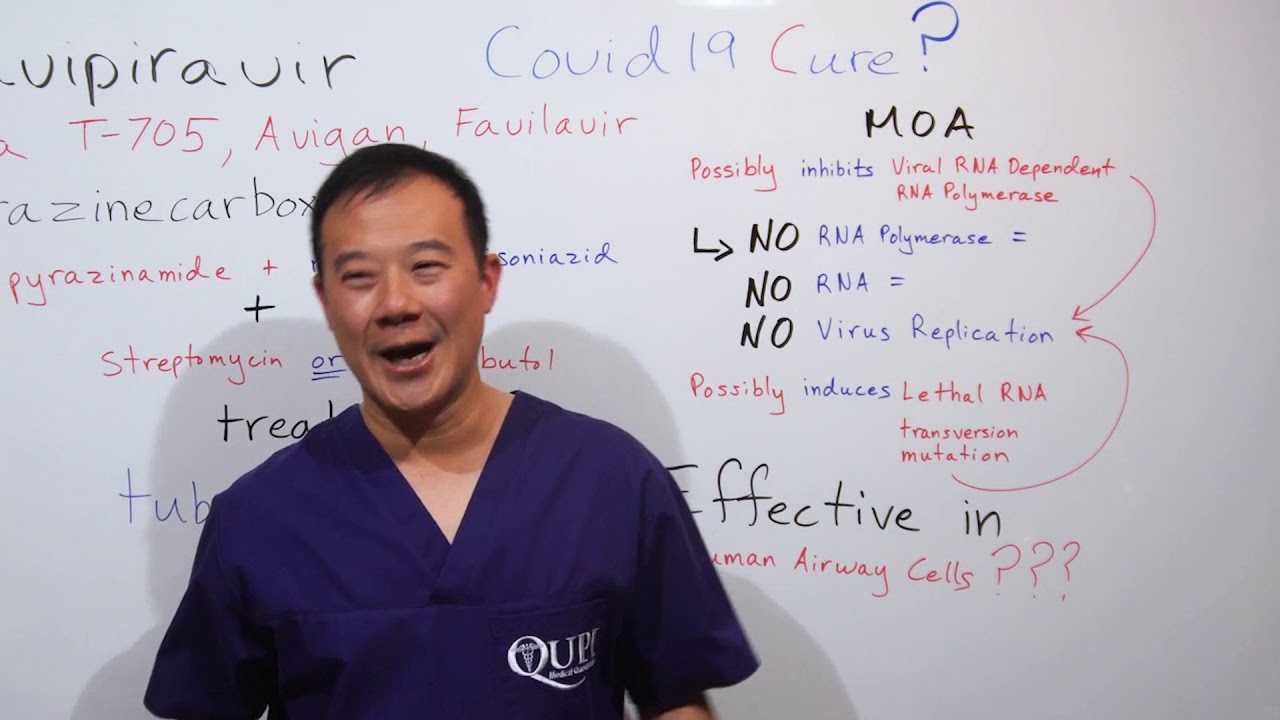 Favipiravir aka Avigan a Covid19 cure?