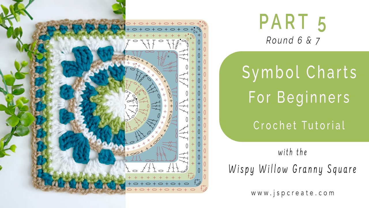 Learn To Read Crochet Symbol Charts For Beginners - Part 5
