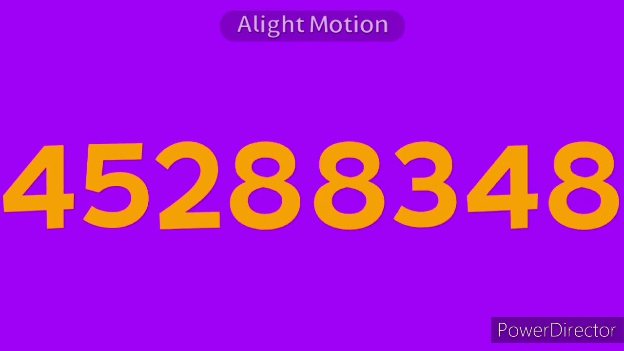 Colorful Numbers 1 to 100 Million