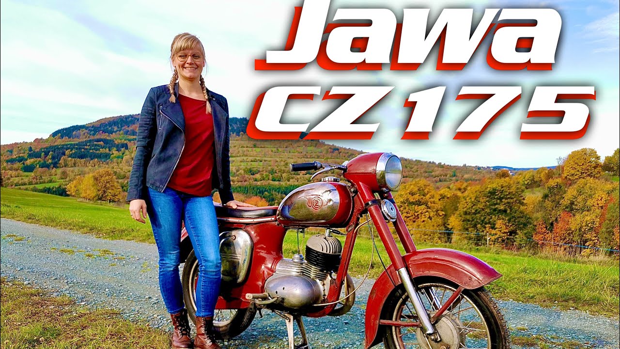 Jawa CZ 175 Baujahr 1962 Technik Motor Sound Vorstellung DDR Fahrzeuge Probefahrt Oldtimer Blondie