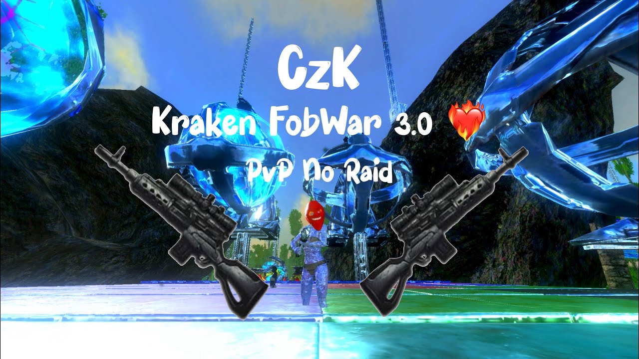 Kraken 3.0 FobWar PvP No Raid 🤓 || PvP Clips || Ark Mobile