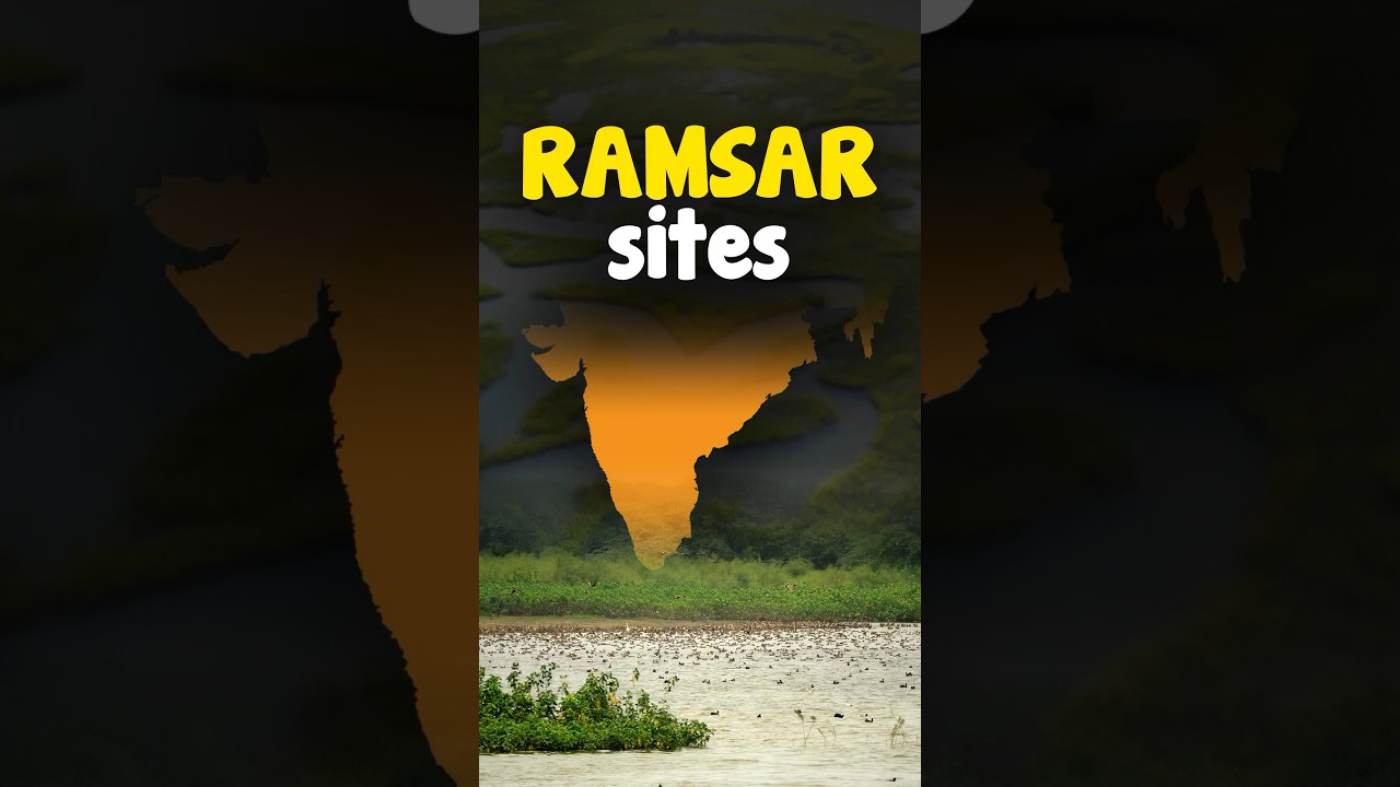 5 new Ramsar Sites | Ramsar Sites 2024 | Indian Geography #parcham #geography #ramsarsitesinindia